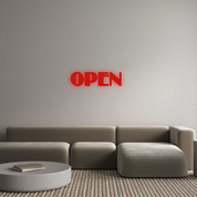 Custom Sign: OPEN