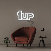1UP - Neonific - LED Neon Signs - Cool White - 18" (46cm)
