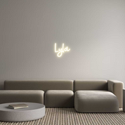 Custom LED Neon Sign: Lyla