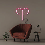 Aries - Neonific - LED Neon Signs - 50 CM - Pink
