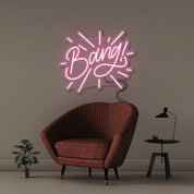 Bang - Neonific - LED Neon Signs - 18" (46cm) - Light Pink