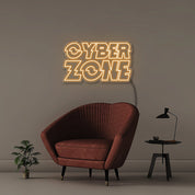 Cyberzone - Neonific - LED Neon Signs - 30" (76cm) - Orange
