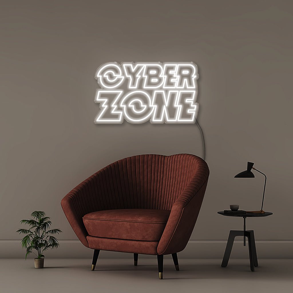 Cyberzone - Neonific - LED Neon Signs - 30" (76cm) - White