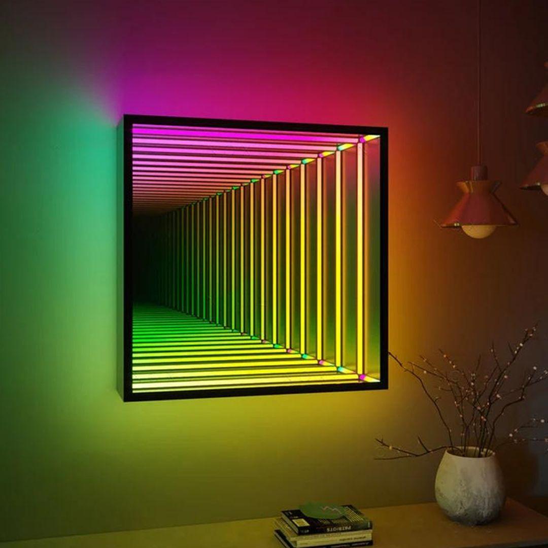 Infinity Mirror Square - Neonific