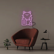 Kitty - Neonific - LED Neon Signs - 50 CM - Blue