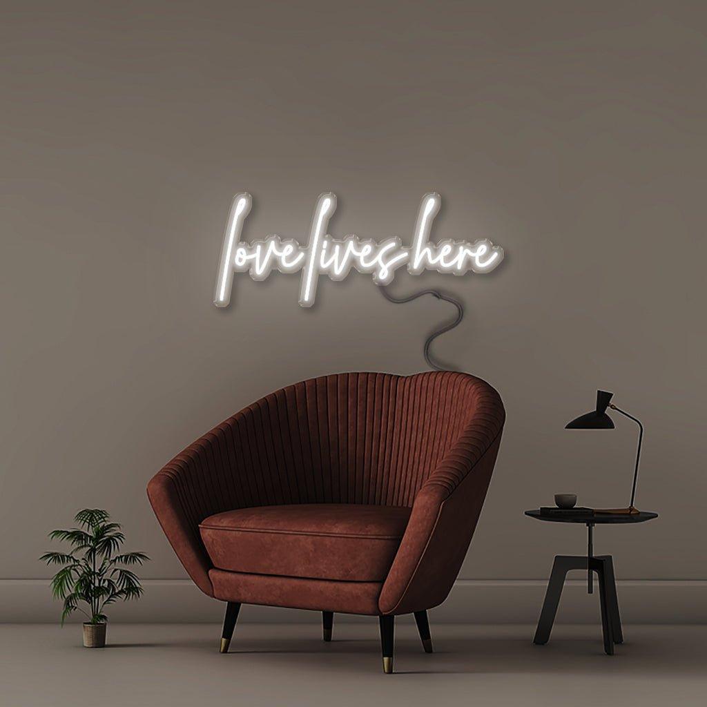 Love lives here - NEONIFIC