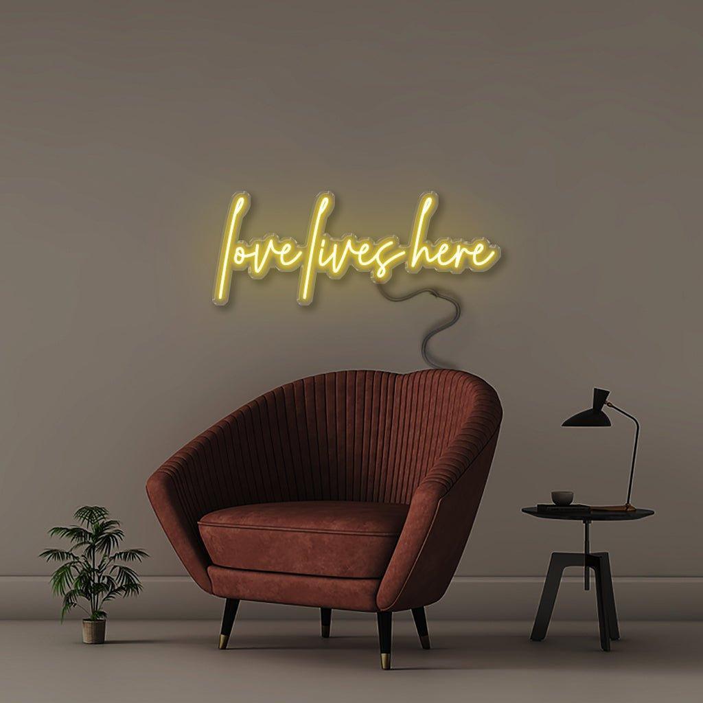 Love lives here - NEONIFIC