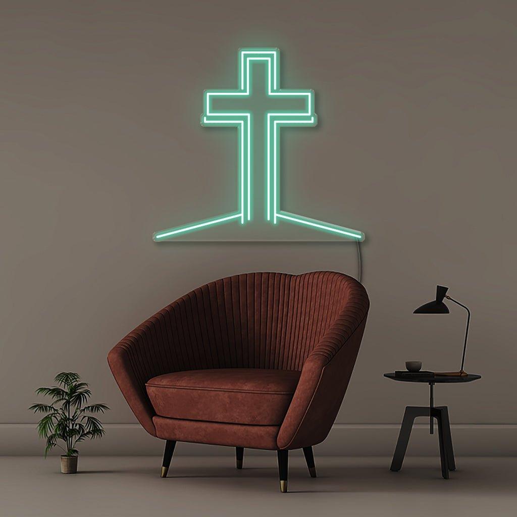 Montreal Mont Royal cross - Neonific - LED Neon Signs - Indoors - 24" (61cm)