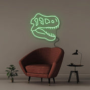 Neon Dino Skull