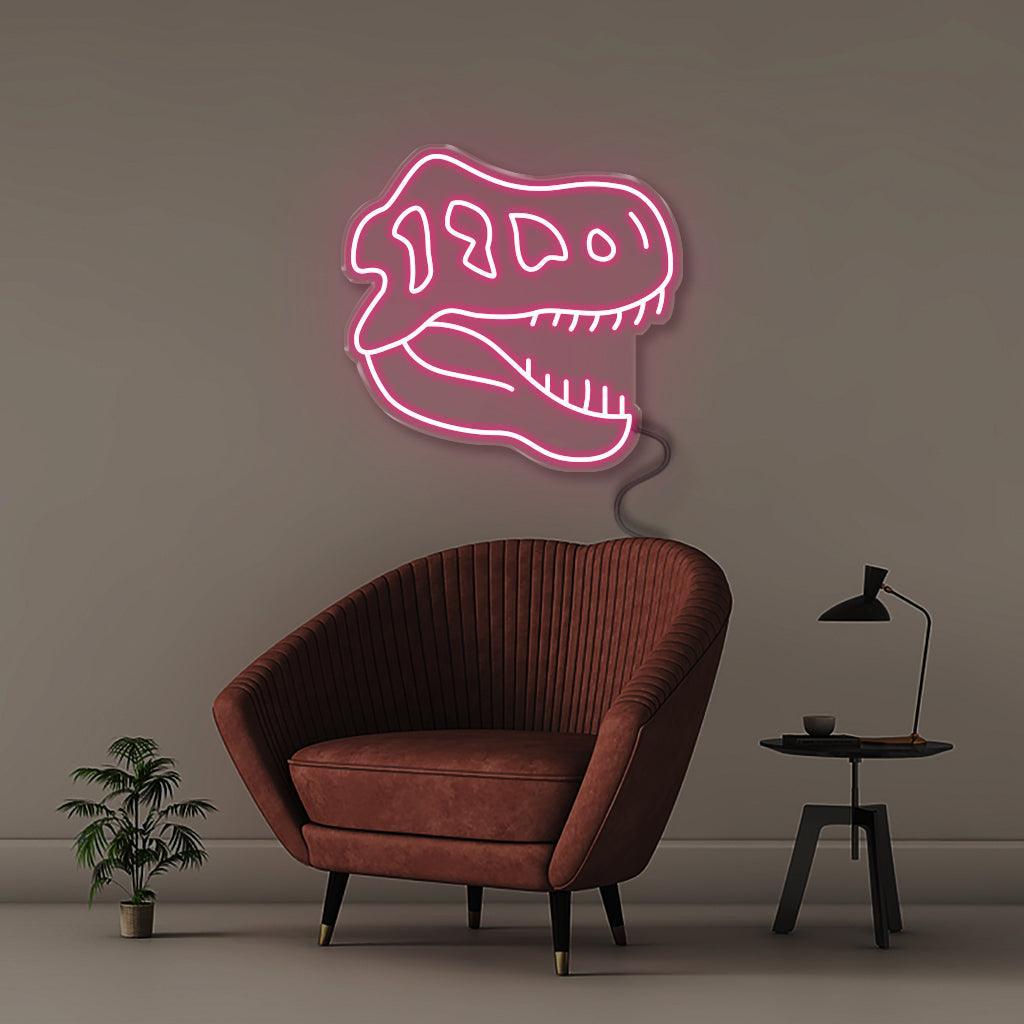 Neon Dino Skull - NEONIFIC