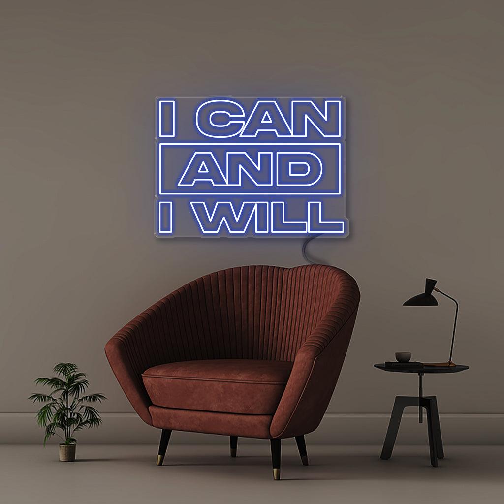 I can and I will