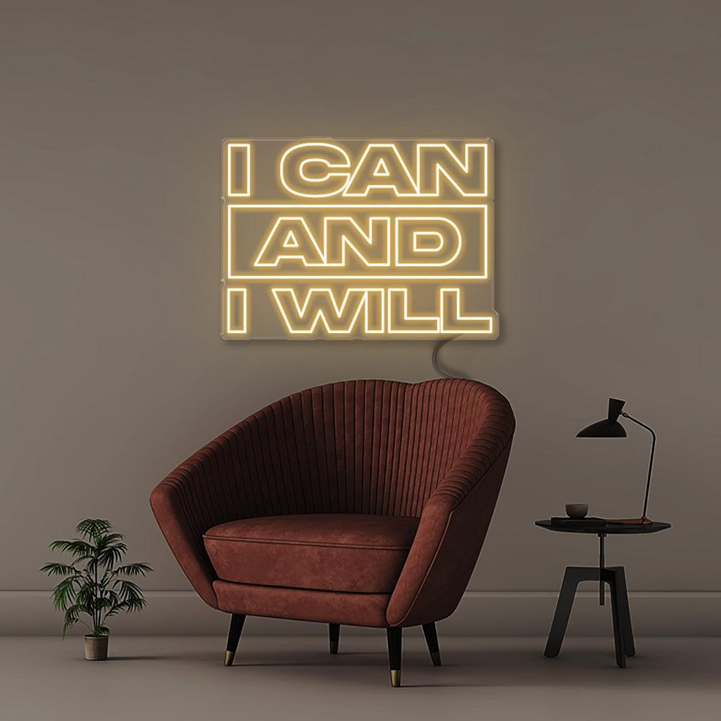 I can and I will - NEONIFIC