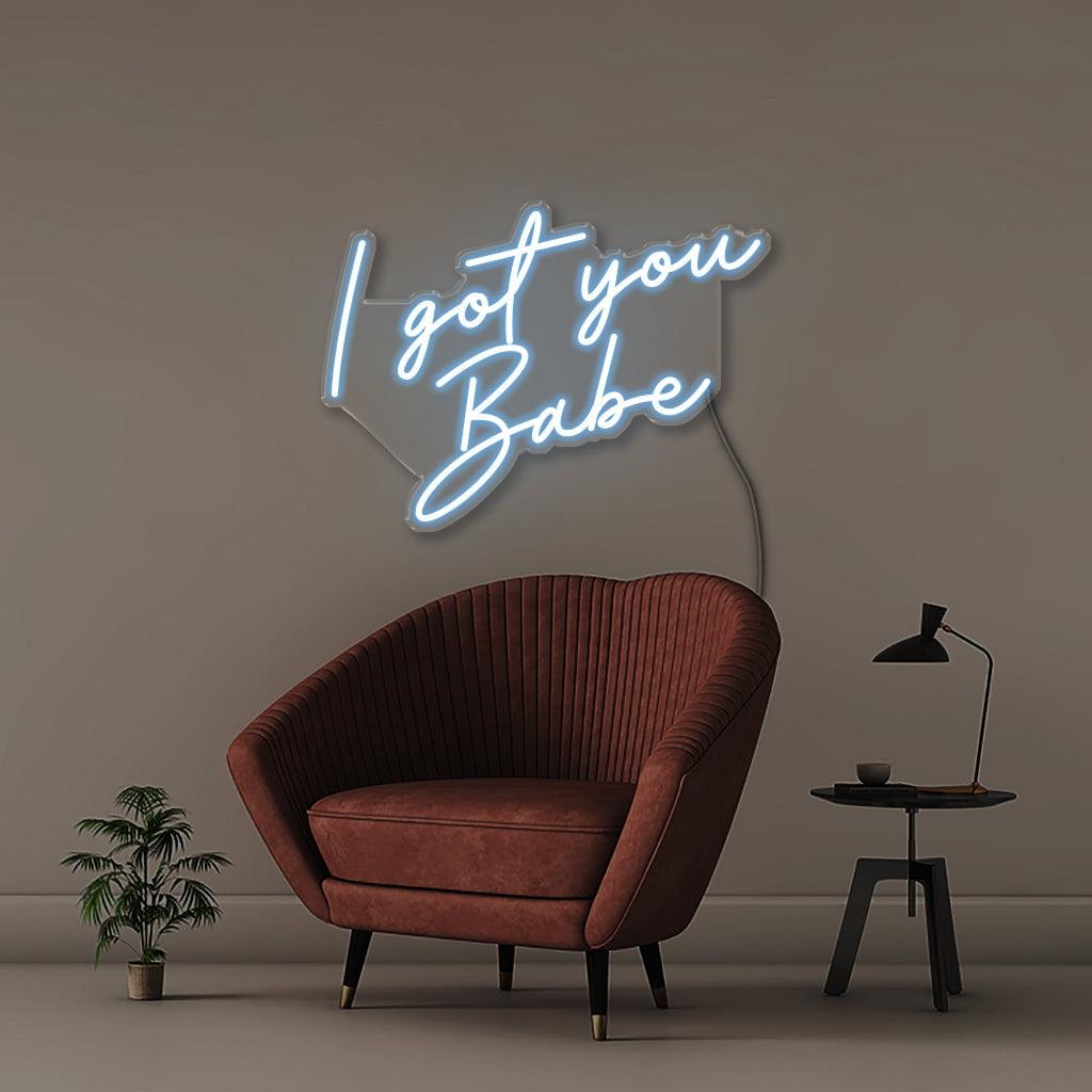 I got you Babe - Neonific