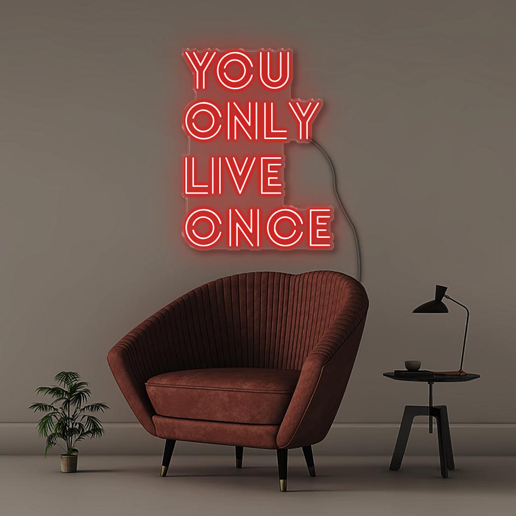 YOU ONLY LIVE ONCE