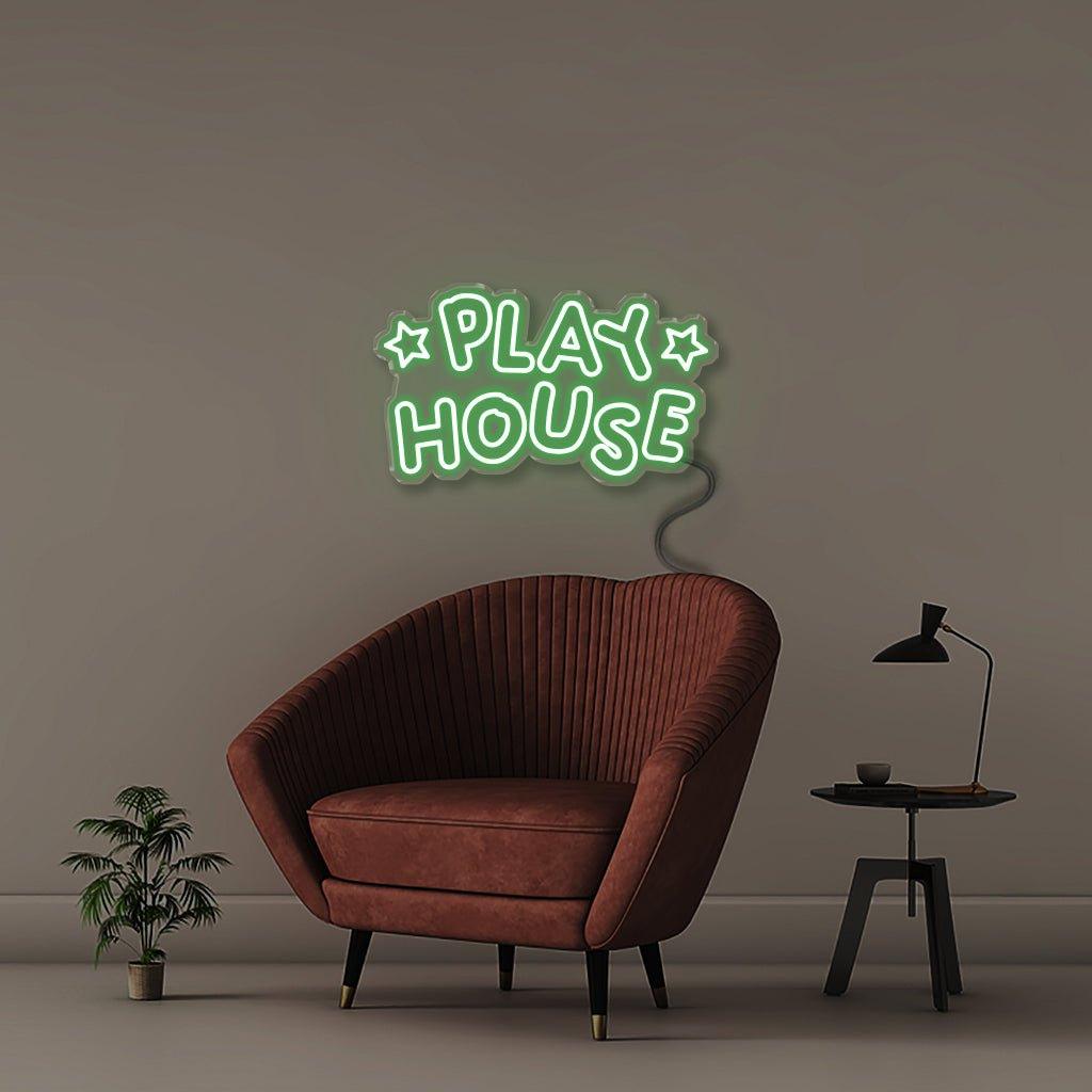 Playhouse - Neonific - LED Neon Signs - 50 CM - Blue