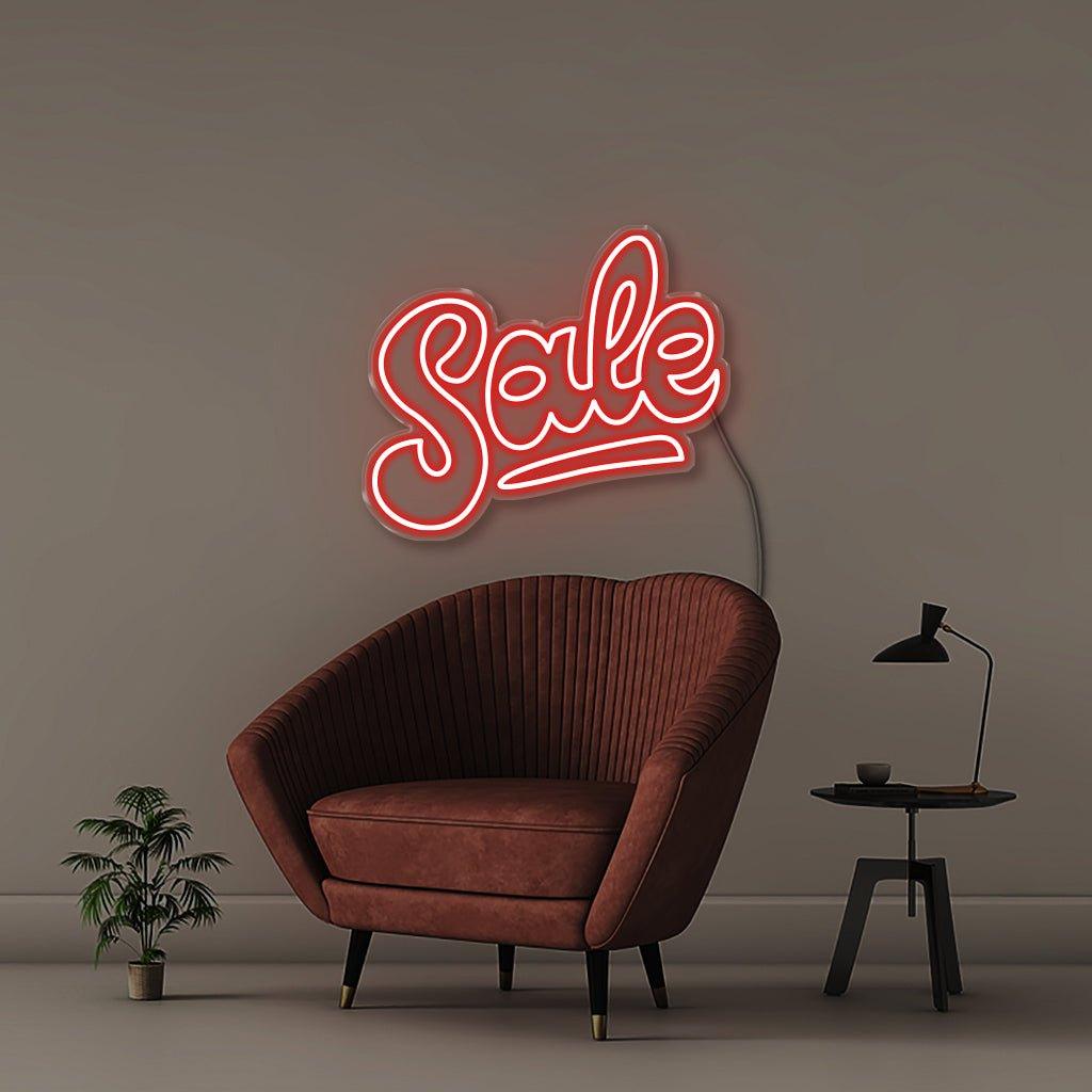 Sale - Neonific - LED Neon Signs - 18" (46cm) - Red