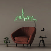Toronto Cityscape - Neonific - LED Neon Signs - 36" (91cm) - Green