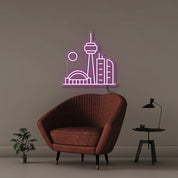 Toronto - Neonific - LED Neon Signs - 18" (48cm) - Purple