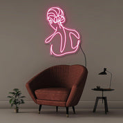 Womans Back - Neonific - LED Neon Signs - 30" (76cm) - Pink